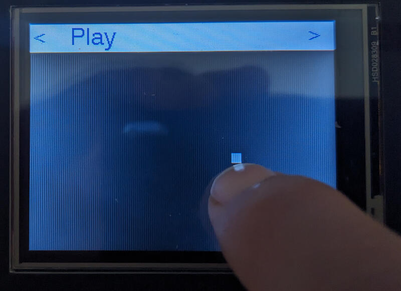 Play screen